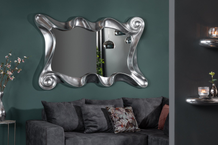 Oglindă de perete ALICE 160 cm argintiu [6]