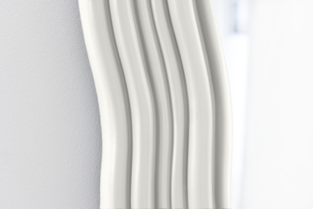 Oglindă de perete ALICE II 100 cm alb [5]