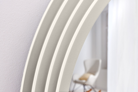 Oglindă de perete ART DECO 160 cm albă [4]