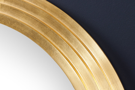 Oglindă de perete ART DECO 160 cm auriu [6]