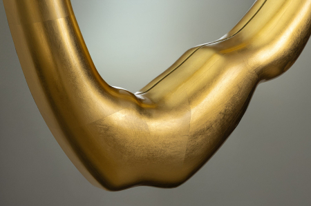 Oglindă de perete AURA 90 cm auriu [7]