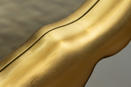 Oglindă de perete AURA 90 cm auriu [6]