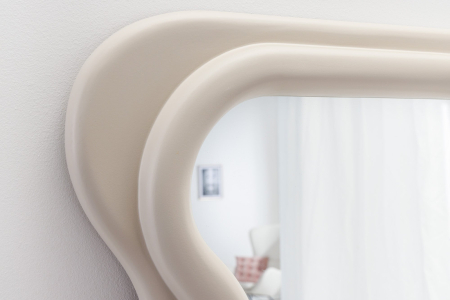 Oglindă de perete CURVY 160 cm gri-bej [4]