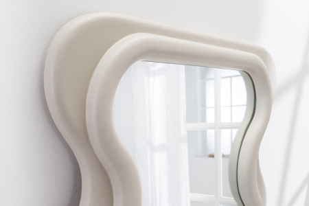 Oglindă de perete CURVY 160 cm gri-bej [3]