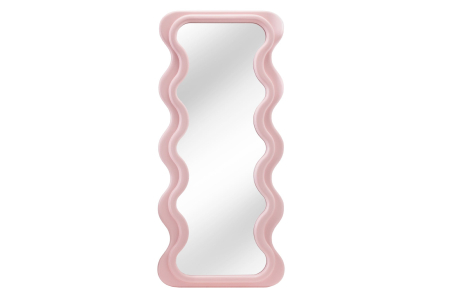 Decorațiuni - Oglindă de perete CURVY 160 cm roz