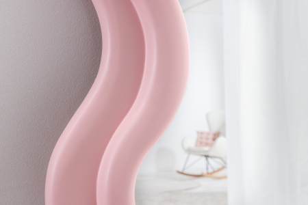 Oglindă de perete CURVY 160 cm roz [5]