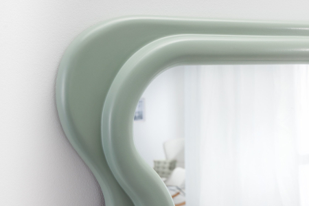 Oglindă de perete CURVY 160 cm verde salvie [4]