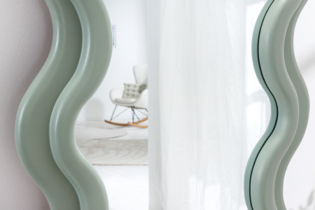 Oglindă de perete CURVY 160 cm verde salvie [6]
