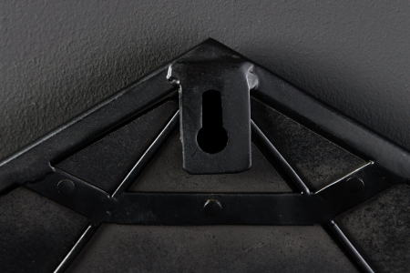 Oglindă de perete DIAMOND 60 cm negru [5]