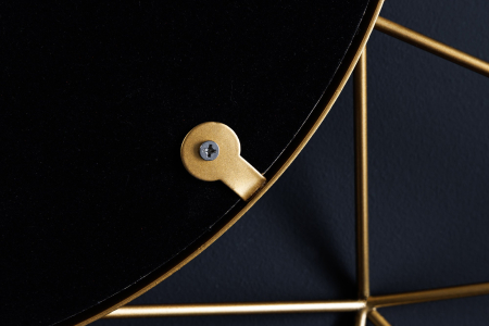 Oglindă de perete DIAMOND L 80 cm fier auriu [8]