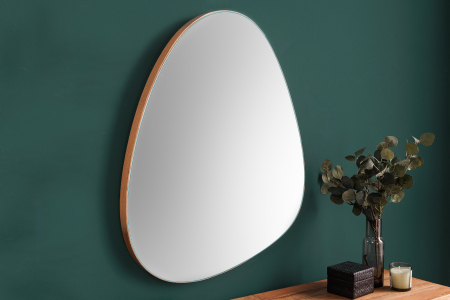 Oglindă de perete NOEMI 70 cm asimetrică stejar natural [4]