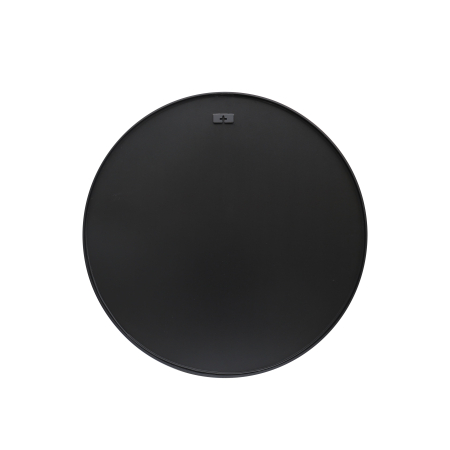 Oglindă de perete PORTRAIT 75 cm rotundă din aluminiu negru [5]