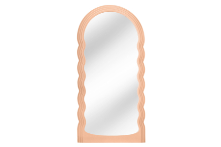 Decorațiuni - Oglindă de perete WAVE 160 cm, culoare cais