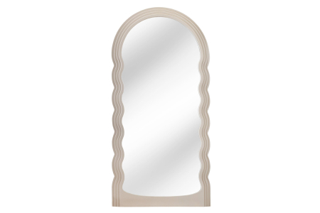 Decorațiuni - Oglindă de perete WAVE 160 cm gri-bej