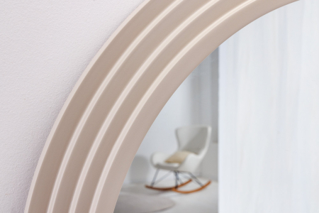 Oglindă de perete WAVE 160 cm gri-bej [4]