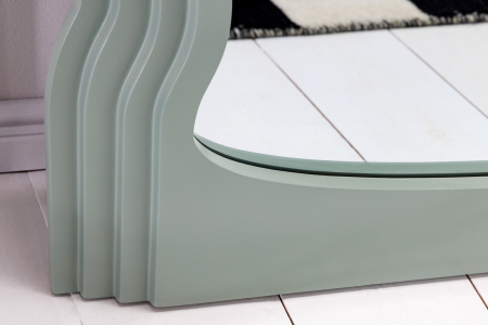 Oglindă de perete WAVE 160 cm verde salvie [6]