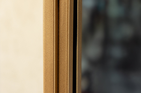 Oglindă în picioare PORTRAIT 175 cm ovală aurie cu bază din marmură neagră [6]