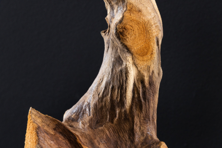 Ornament FLAME 30-40 cm din lemn de tec [5]