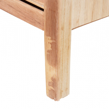 Pantofar Honey din lemn de paulownia și ratan 80 X 40 X 82 CM [11]