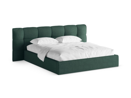 Paturi - Pat Eric cu tapițerie din boucle