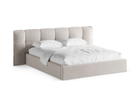 Paturi & cadre pat - Pat Eric cu tapițerie din catifea