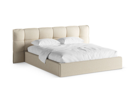 Paturi & cadre pat - Pat Eric cu tapițerie din țesătură structurală