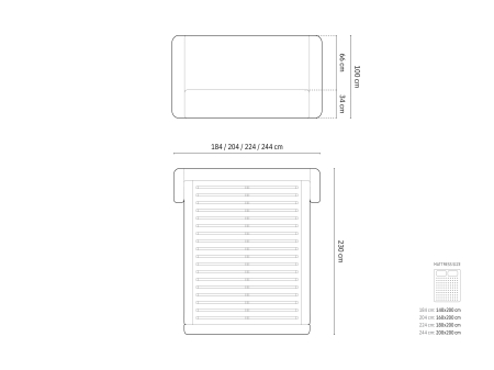 Pat Jolene cu tapițerie din catifea [7]