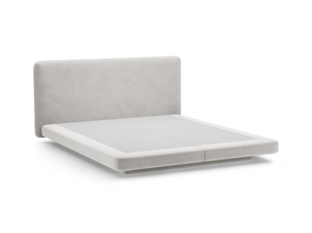 Pat Linea cu tapițerie din catifea [2]