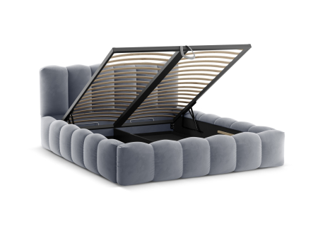 Pat Lupine cu tapițerie din catifea [2]