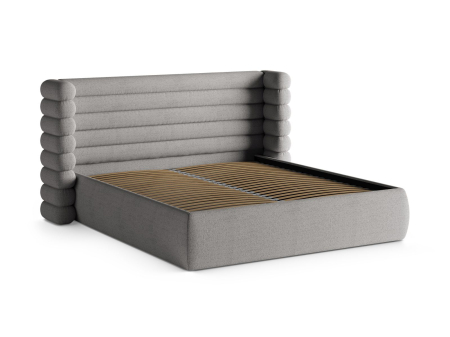 Pat Mount cu tapițerie din boucle [2]