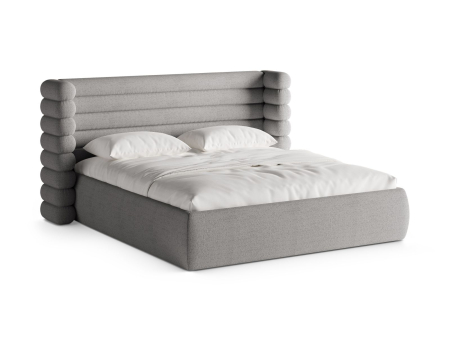 Pat Mount cu tapițerie din boucle [0]