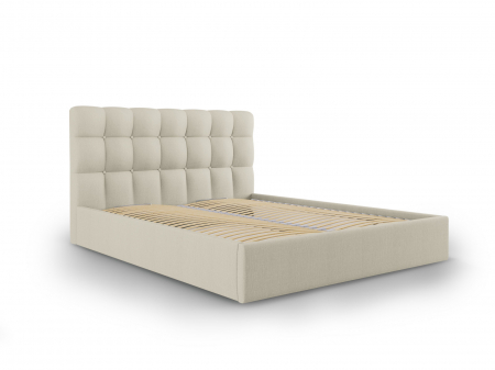 Pat Phaedra Beige cu țesătură structurală 140x200 [0]