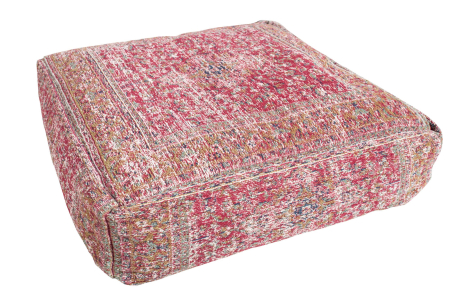 Scaune - Perna de podea OLD MARRAKESH 70 cm, țesătură plată, roșie