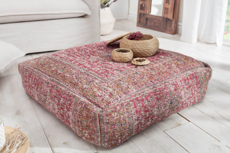 Perna de podea OLD MARRAKESH 70 cm, țesătură plată, roșie [2]