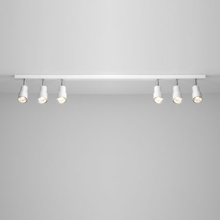 Plafonieră ASPO cu 6 becuri WHITE (2 x 3) [1]