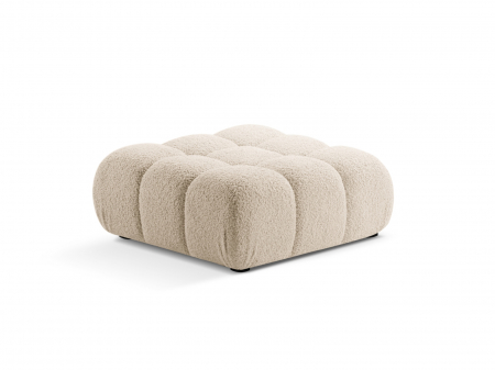 Puf Bellis cu tapiterie boucle, bej deschis [1]