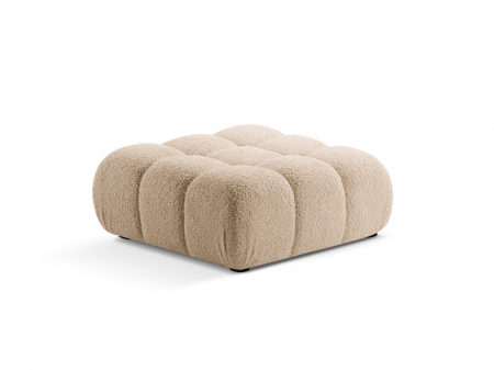 Puf Bellis cu tapiterie boucle, nisip [1]