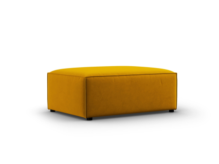 Puf Carlo cu tapițerie din catifea