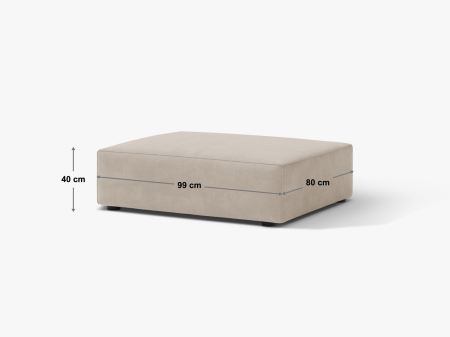 Puf Jodie cu tapițerie din țesătură structurală [3]