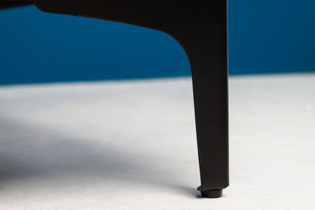 Puf Modern Barock cu tapiterie din catifea si lemn de pin, bej deschis [8]