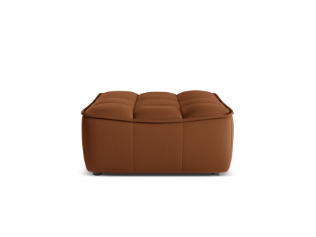 Puf Moni si tapiterie din piele naturala [0]