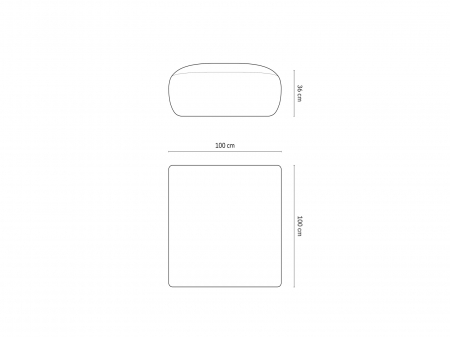 Puf Nolio cu tapiterie din tesatura structurala [3]