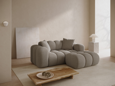 Puf Treno cu tapițerie din țesătură structurală [2]