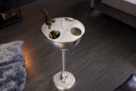 Răcitor de vin decorativ VINO 80 cm argintiu [4]