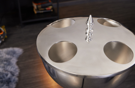 Răcitor de vin decorativ VINO 80 cm argintiu [5]