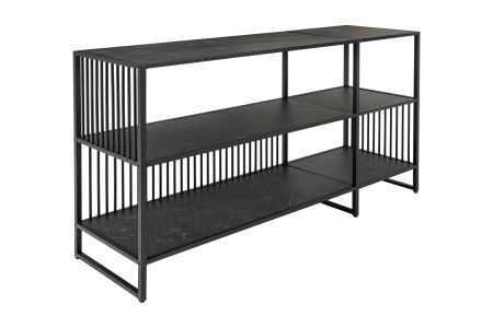 Bufete & baruri - Raft ARCHITECTURE cu aspect de marmura, 120 cm