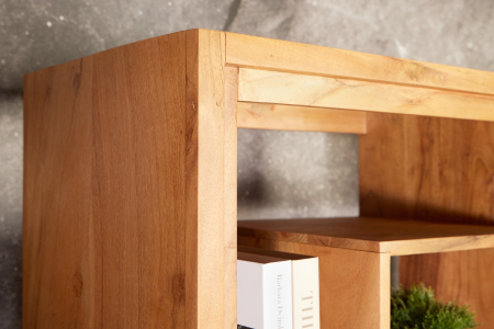 Raft CUBUS din lemn de salcam , 190x88 cm [3]