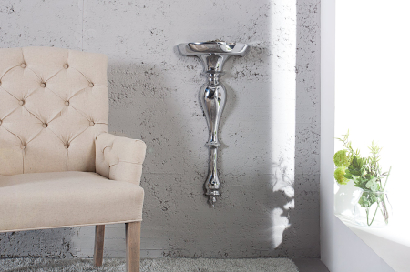 Raft de perete BAROCK SCALA 60 cm argintiu [2]