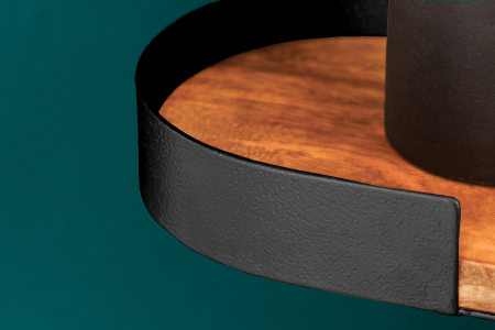 Raft de perete PURE NATURE 40-60 cm, set de 2 bucăți, lemn de mango [5]