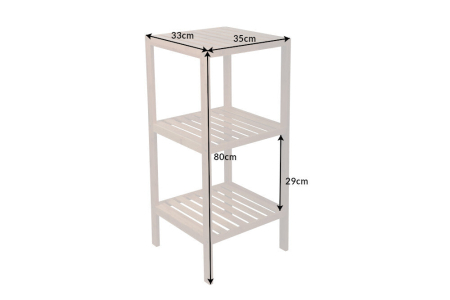 Raft LAGOON SPA din bambus, 80 cm [7]